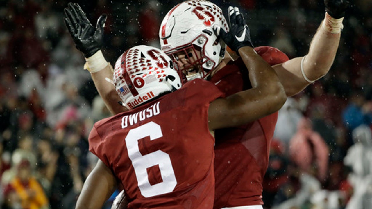 McCaffrey, Stanford beat Rice 41-17